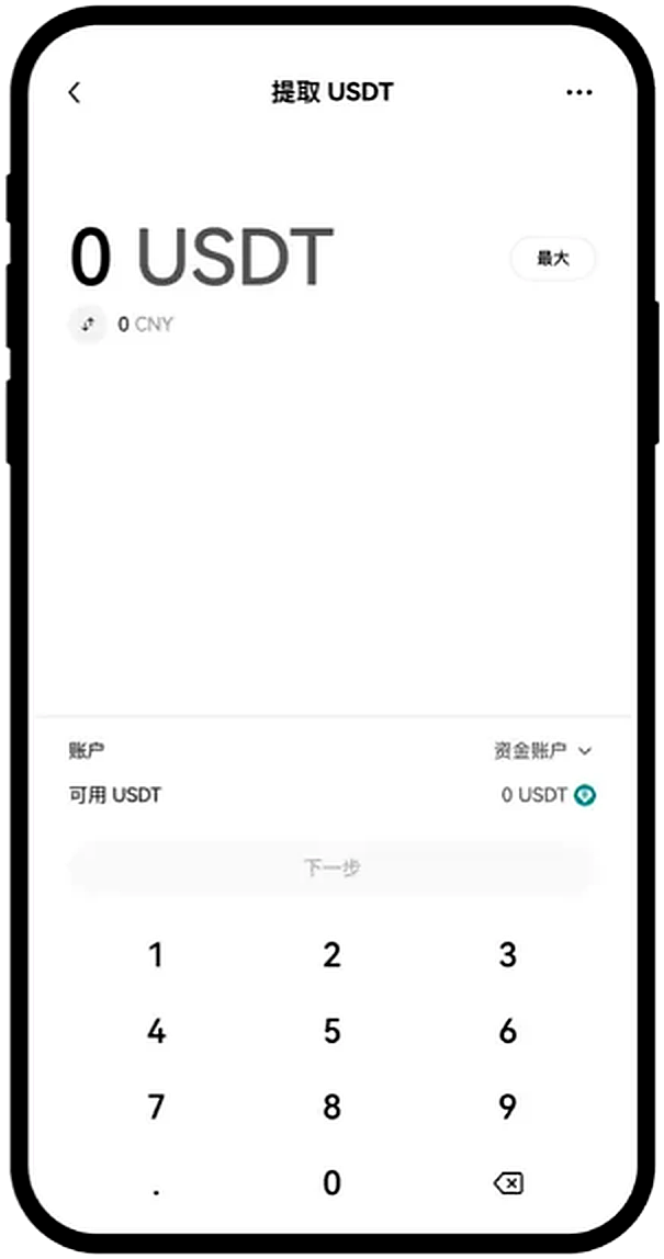Ouyi 资产管理界面